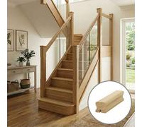Oak Handrail Thr 4.2M - 8mm Groove For Glass Panels Uk Manufactured Traditional Products Ltd