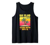 Oak Island Est 1795 Treasure Hunting Supply Co. Tank Top