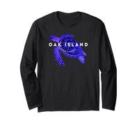 Oak Island NC Sea Turtle Beach Vacation Tee Long Sleeve T-Shirt