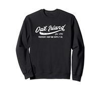 Oak Island Tresure Hunting Supply Vintage Templar or Free Ma Sweatshirt