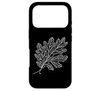Oak Leaf Line Art Nature Lover Case for iPhone 17 Pro