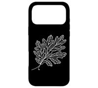 Oak Leaf Line Art Nature Lover Case for iPhone 17 Pro Max