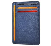 Oak Leathers Leather Wallet for Men & Women - RFID Wallet Slim Credit Card Holder 1 ID Window Thin Wallets Front Pocket