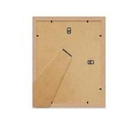 Oak Picture Frame 14x11 With 11x9 Mount for Photos - Wall & Table Display, Landscape or Portrait, 5 Pack