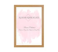 Oak Picture Frame Modern Flat Style A2 A3 A4 A5 (A1 (594mm x 841mm))