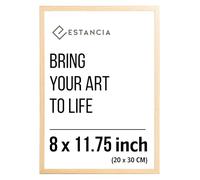 Oak Pine Wood Photo Frame 8x11.75 inch (20x30 cm) with Shatterproof Acrylic Glass | Modern 8 x 11.75 inch (20 x 30 cm) Wooden Picture Frame