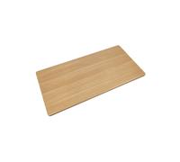 Oak Rectangular Desktop 1400 x 700mm, 1" Thickness - DH20