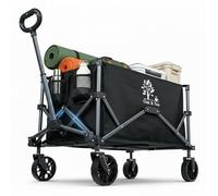 Oak & Tea 100L Festival Trolley 110KG Load For Beach, Camping Trolley