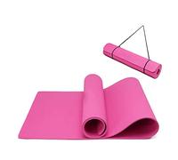 Oak & Tea Yoga Mat Yoga Mats for Women/Men, Non Slip Exercise Mats for Home Gym with Carry Strap, TPE Eco Friendly Workout Mat for Yoga, Meditation, Pilates 183x61x0.6cm (PLUM)