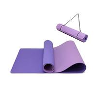 Oak & Tea Yoga Mat Yoga Mats for Women/Men, Non Slip Exercise Mats for Home Gym with Carry Strap, TPE Eco Friendly Workout Mat for Yoga, Meditation, Pilates 183x61x0.6cm (VIOLET/LILAC)