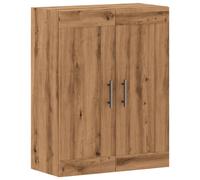 (oak) vidaXL Wall Mounted Cabinet Hanging Storage Cabinet Old Wood Engineered Wood
