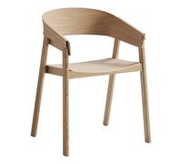 Muuto Cover Dining Chair w. Armrests Oak