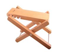 Oak Wood Music Guitar Foot Rest/Stool 4 Adjustable Height Footrest
