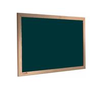 Oak Wooden Framed Noticeboard with Green Felt 1100mm x 800mm(W&H)