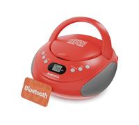 Oakcastle CD250 Portable Bluetooth CD Boombox with FM Radio & 30 Presets