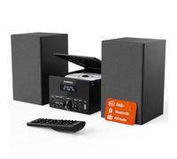 OAKCASTLE DAB150 DAB/DAB+ & FM Radio CD Player | Bluetooth HiFi System
