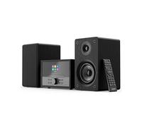 Oakcastle DAB400 HiFi System, CD Player with Speakers, DAB & FM Radio | Bluetooth, USB & AUX Playback | Micro Hi-Fi Music System with LCD Display | Dual Alarm & Sleep Timer