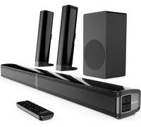 Oakcastle SB80 Xtra 4.1 Wireless Compact Sound Bar - Black, Black