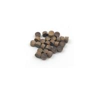 Oakcrafts - 10mm Walnut Flat Head End Grain Plug - Pack Of 25