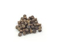 Oakcrafts - 10mm Walnut Flat Head End Grain Plug - Pack Of 50