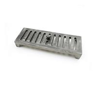 Oakcrafts - Antique Cast Iron Adjustable Sliding Single Air Vent - 75mm X 230mm