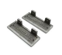 Oakcrafts - Antique Cast Iron Alcove Brackets