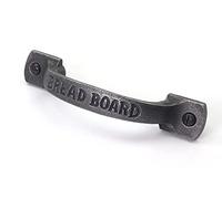Oakcrafts - Antique Cast Iron 'Bread Board' Cabinet Drawer Handle 120mm