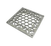 Oakcrafts - Antique Cast Iron Hexagon Air Vent Cover - 220mm