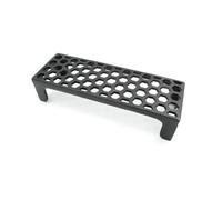 Oakcrafts - Antique Cast Iron Single Honeycomb Air Brick in Satin Black - 230mm x 75mm