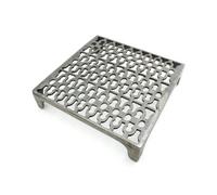 Oakcrafts - Antique Cast Iron Triple Air Brick - 229mm x 229mm