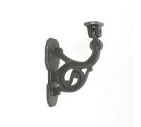 Oakcrafts - Antique Cast Iron Victorian Scroll Swivel Handrail Bracket