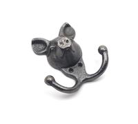 Cast Iron Novelty Pig Coat Hook - 110mm x 100mm