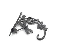 Small Cast Iron Decorative Dragonfly Hanging Basket Bracket
