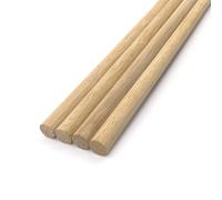Oakcrafts - European Oak Dowel - 1M Long (12.7mm 1/2) - Pack Of 4
