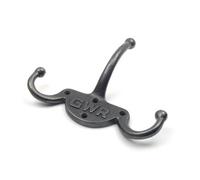 Oakcrafts GWR Antique Cast Iron Railway Triple Coat Hook - 160mm x 125mm