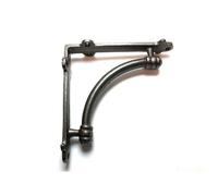 Oakcrafts - Pair of Albion Antique Cast Iron Shelf Brackets -140mm x 140mm