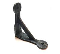 Oakcrafts - Pair Of Antique Cast Iron Gallows Style Shelf Brackets - 100mm X 100mm