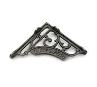 Oakcrafts - Pair of Antique Cast Iron Liverpool Shelf Bracket Antique Cast Iron 125mm x 125mm