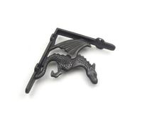Oakcrafts - Pair Of Antique Cast Iron Winged Dragon Shelf Brackets - 125mm X 150mm