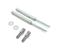 Pair of Concealed Floating Shelf Brackets/Supports - 100mm