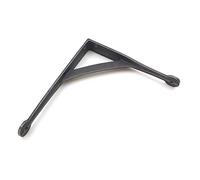 Oakcrafts - Pair of Gallows Shelf Brackets Antique Cast Iron (8" x 9" / 200mm x 225mm)