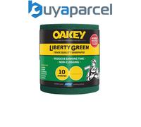 OAKEY Liberty Green Sanding Roll 115mm x 10m Extra Coarse 40G OAK33219