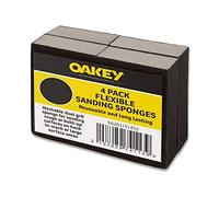Oakey Liberty Green Flexible Sponges Medium/Course Pack 4