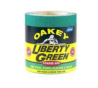 Oakey - Liberty Green Sanding Roll 115mm x 5m Medium 80g