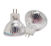 OakGlow 2-Pack MR16 Halogen Bulbs 12V/24V/220V, 20W/35W/50W Warm White, High CRI＞90 for Track/Ceiling/Spotlight/Landscape Lighting 24V-50W