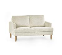 Oakham Daisy Beige Pearl Barley Upholstered Compact 2 Seater Sofa