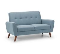 Oakham Monza 2 Seater Compact Retro Sofa In Blue