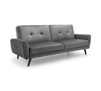 Oakham Monza Sofa Bed In Dark Grey Velvet