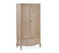 Oakham Premium Amara Combination Wardrobe In Limed Oak