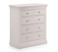 Oakham Premium Ardena 3 + 2 Drawer Chest - Light Grey